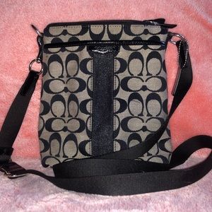 CC Canvas Coach Crossbody